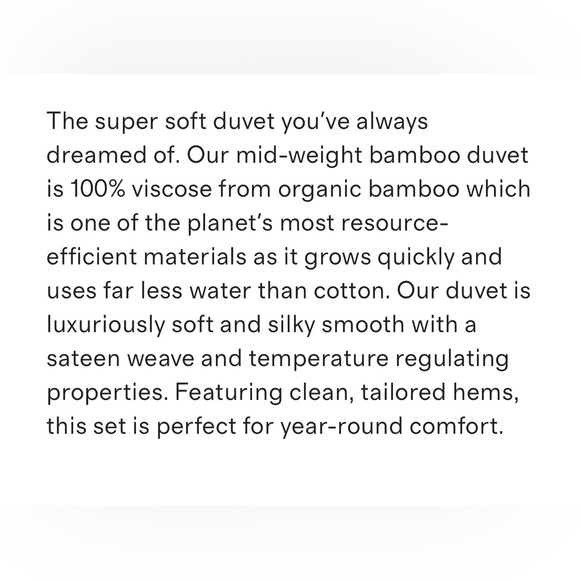 Quince Twin Duvet cover Color Clay 100% viscose from organic banboo - Picture 3 of 8